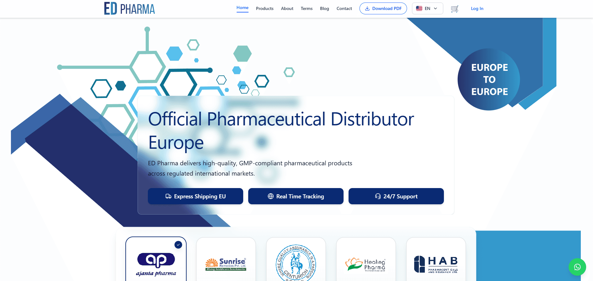 ED Pharma desktop